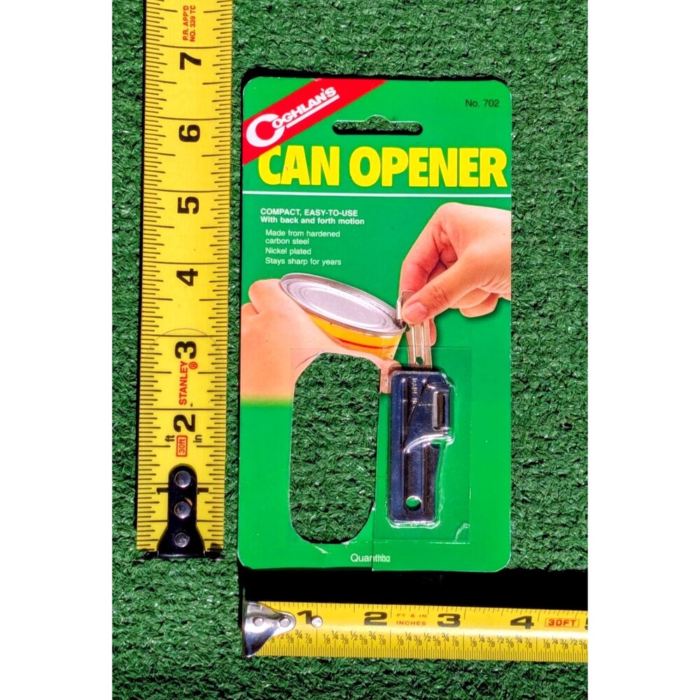 Coghlan's Portable Compact Camping Can Opener Lightweight Nickel One-Size New